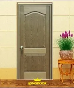 Cửa gỗ công nghiệp HDF veneer KD.2A-WALNUT