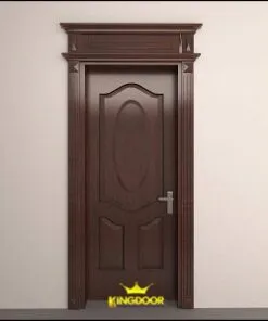 Cửa gỗ công nghiệp HDF veneer KD.3A-Căm Xe