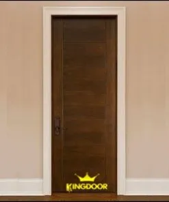 Cửa gỗ công nghiệp MDF phủ melamine KD.M1NR2M