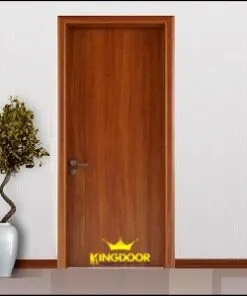 Cửa gỗ công nghiệp MDF phủ veneer KD.P1B
