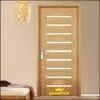 Cửa gỗ công nghiệp MDF phủ veneer KD.R2GL9