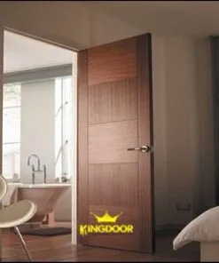 Cửa gỗ công nghiệp MDF phủ veneer KD.P1R6