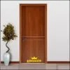 Cửa gỗ công nghiệp MDF phủ veneer KD.P1R2