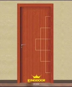 Cửa gỗ công nghiệp MDF phủ PVC KD.1048