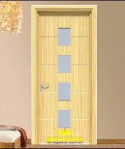 Cửa Nhựa Gỗ Composite Mẫu: KD.02