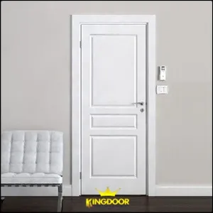 cửa gỗ công nghiệp màu trắng