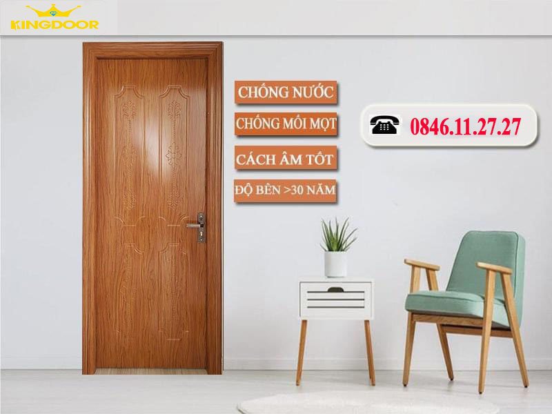 Cửa nhựa gỗ composite mới nhất