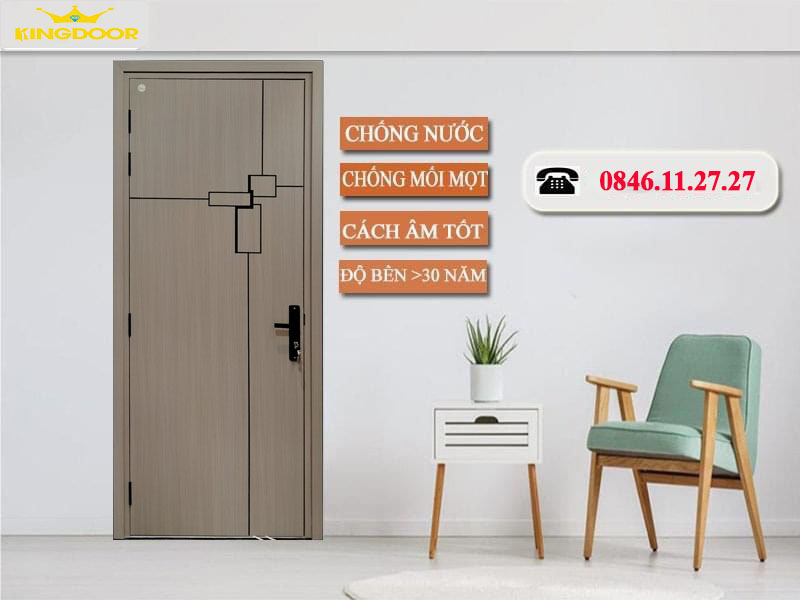 Cửa nhựa gỗ composite mới nhất