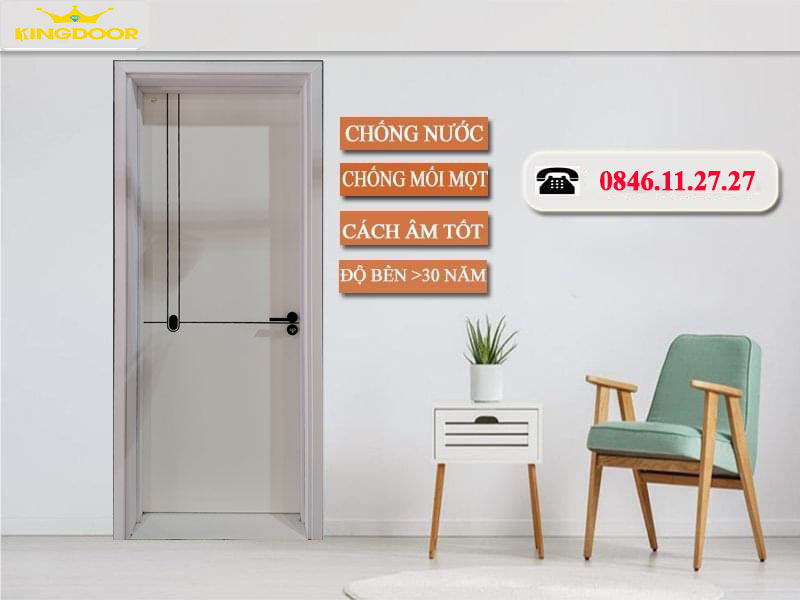 Cửa nhựa gỗ composite mới nhất
