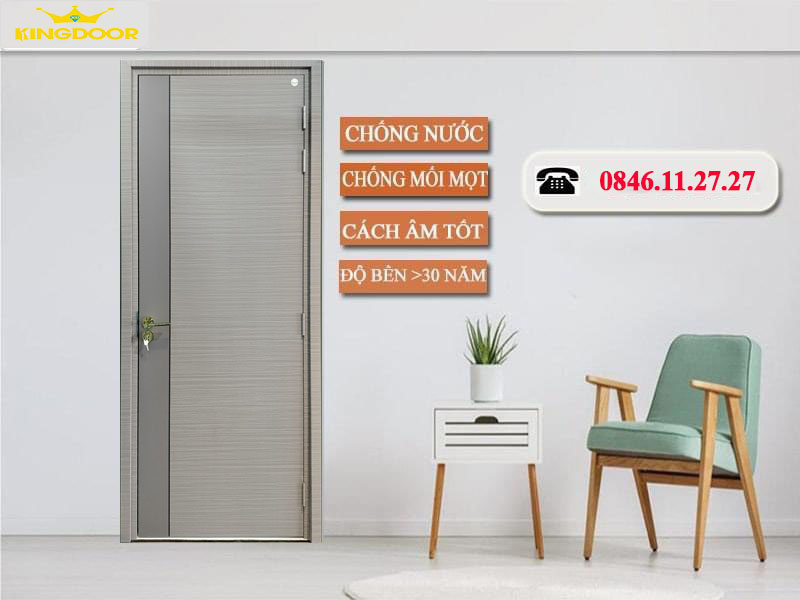 Cửa nhựa gỗ composite mới nhất