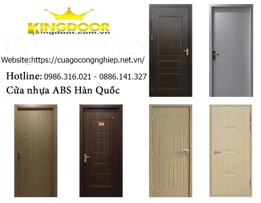 Cửa nhựa ABS Hàn Quốc Chính Hãng Tại Quận 7
