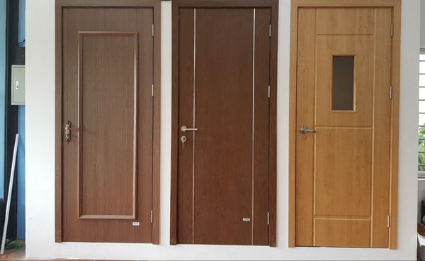 Mẫu cửa nhựa gỗ Composite