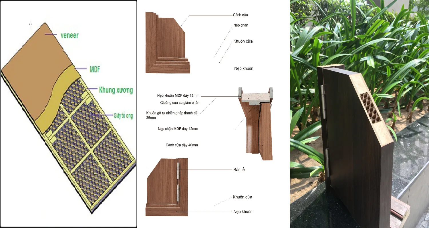 Cửa gỗ công nghiệp quận 12