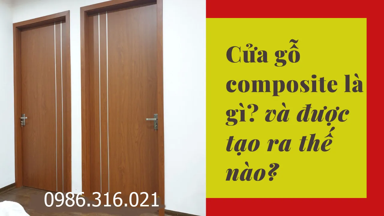 Cửa nhựa gỗ composite chống nước 