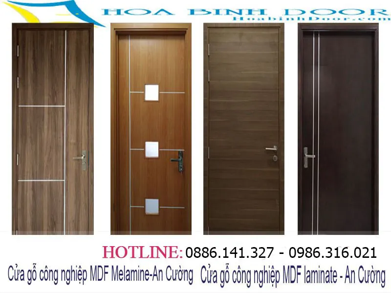 Cửa gỗ công nghiệp phòng ngủ