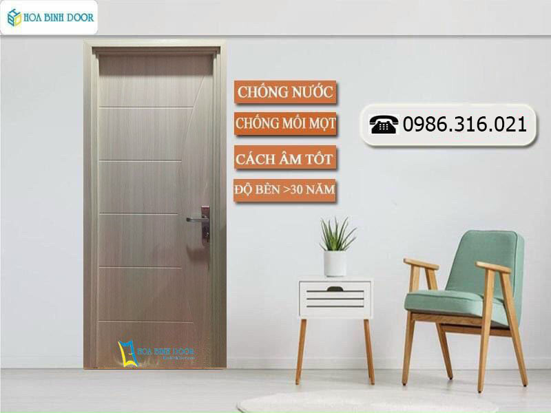 Cửa nhựa gỗ composite Quận 8