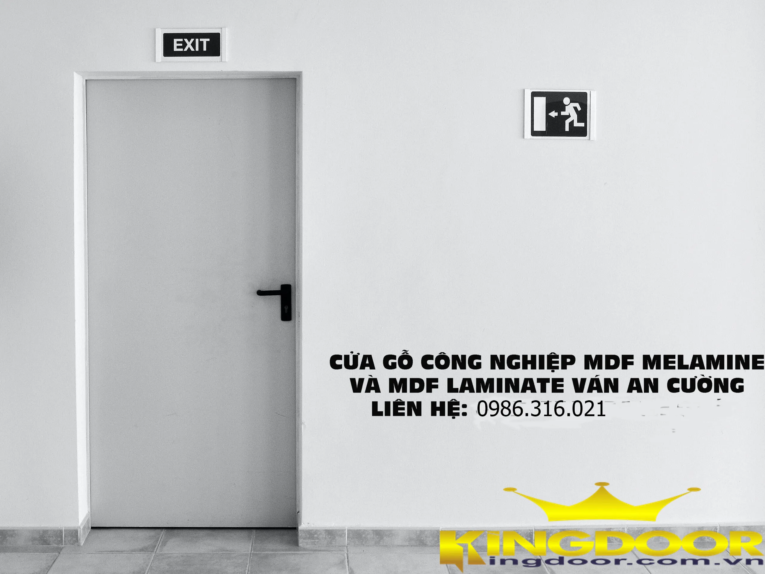 Báo giá cửa gỗ MDF Melamine 