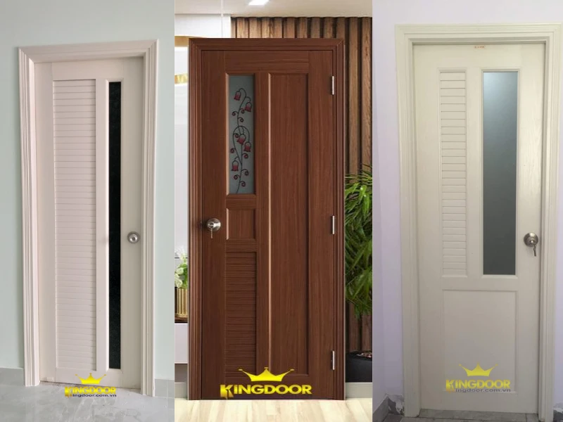 Cửa nhựa đài loan vân gỗ tại gò vấp