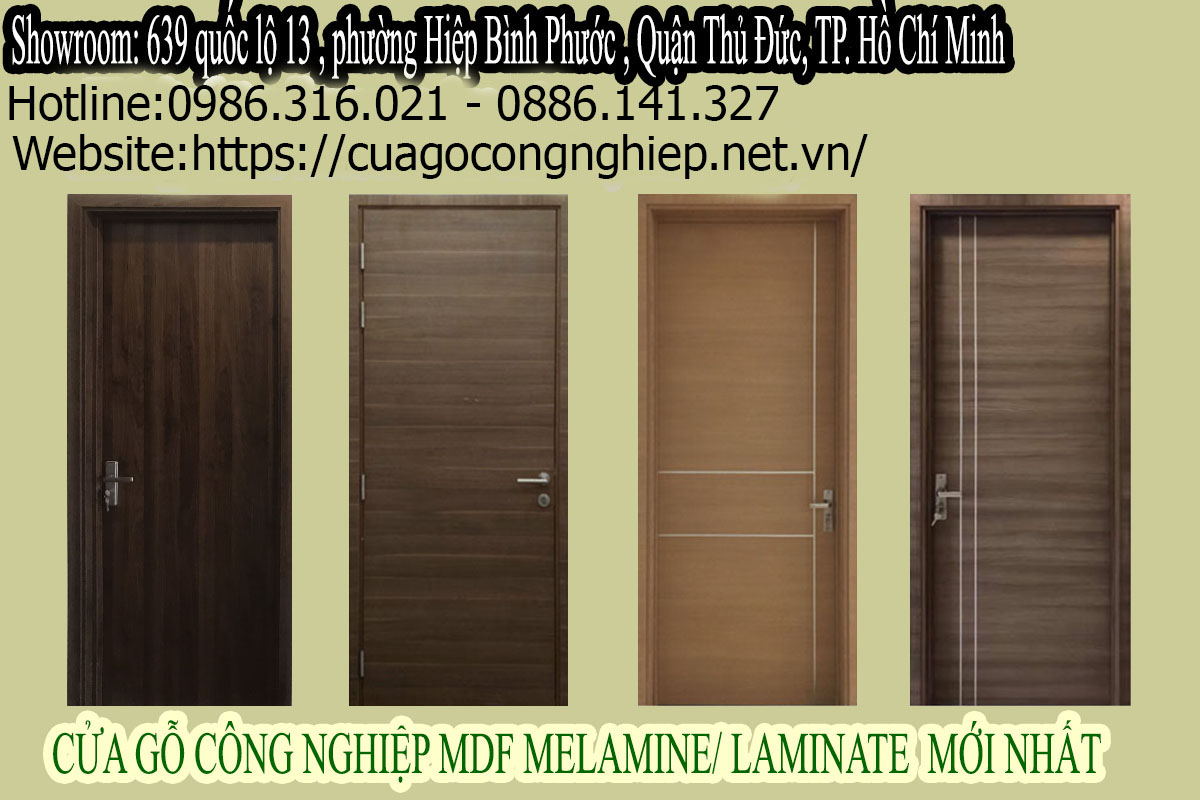 Cửa MDF phủ Laminate Vũng Tàu | Báo giá mới nhất 2022