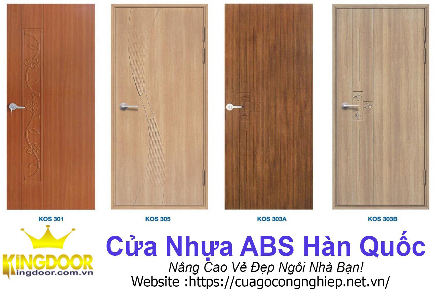 Báo giá cửa nhựa ABS Hàn Quốc /Cấu tạo/Ưu điểm/Giá mới nhất 2022