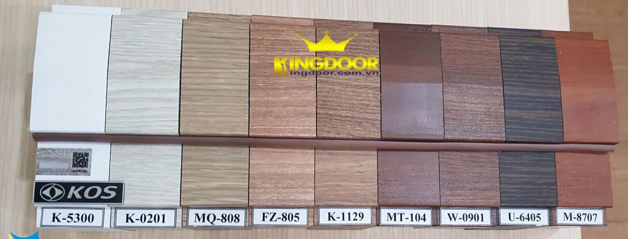 Giá cửa nhựa giả gỗ Bình Thuận