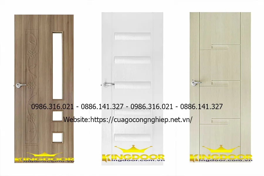 Cửa nhựa giả gỗ phòng ngủ