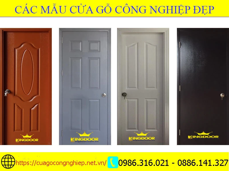 SẢN XUẤT CỬA GỖ CÔNG NGHIỆP