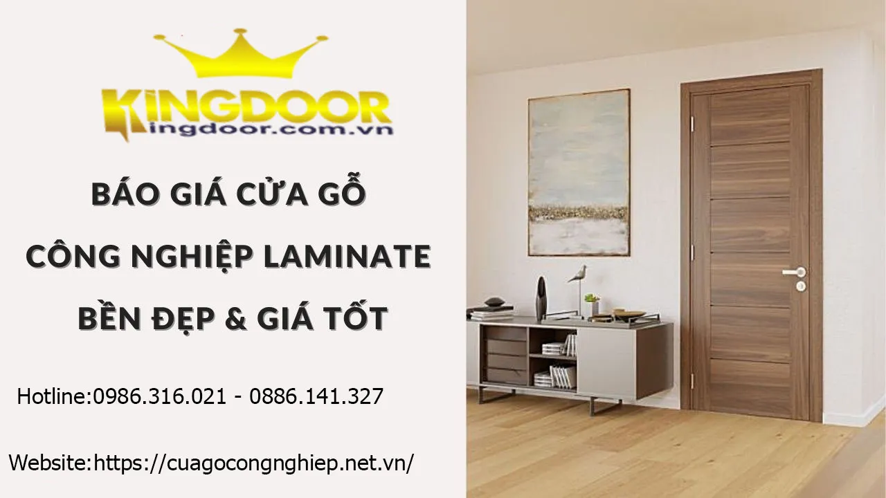 Cửa gỗ công nghiệp MDF Laminate