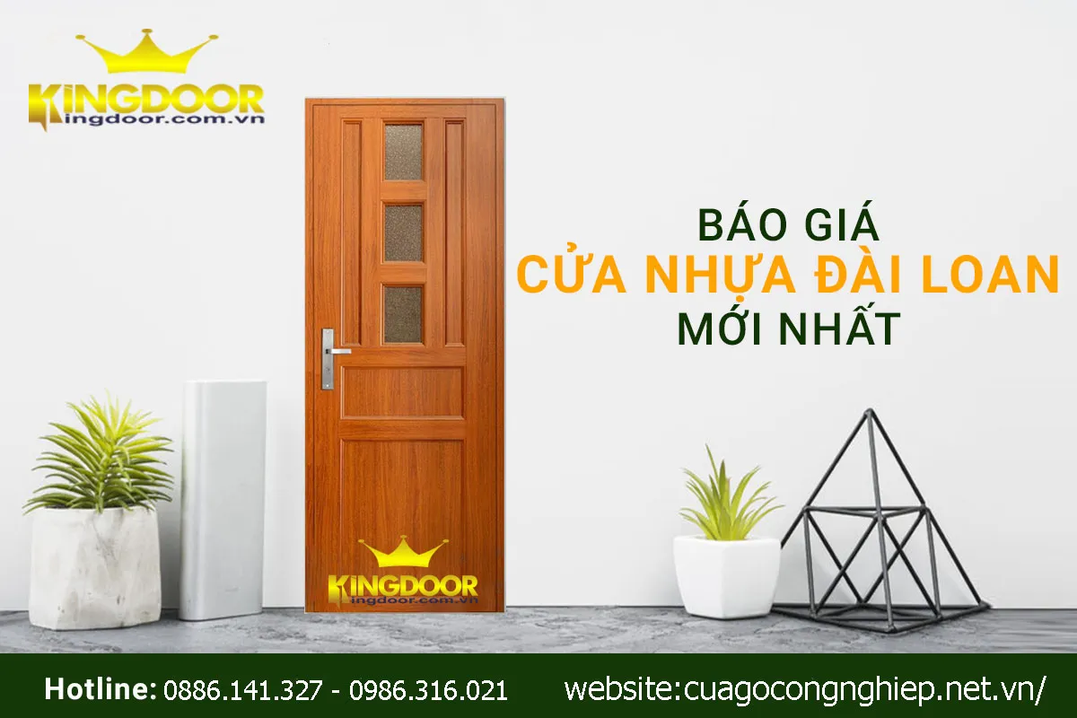 Giá cửa Đài Loan mới nhất 