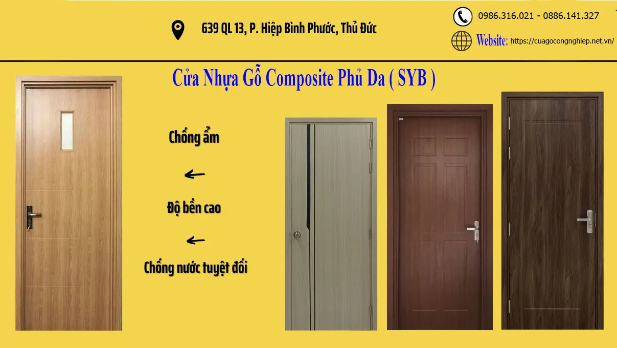 Cửa nhựa Composite tại Bến Tre