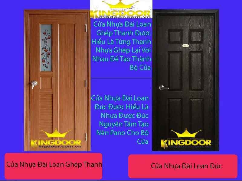Cửa nhựa giá rẻ đài loan