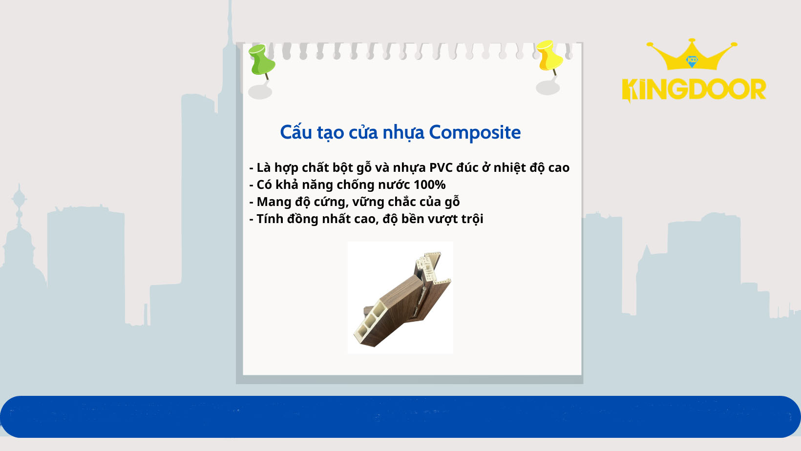 Cửa lùa nhựa composite chịu_nước 100%