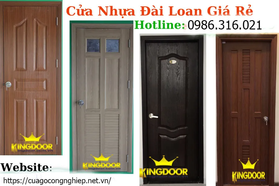 Cửa nhựa đài loan toilet