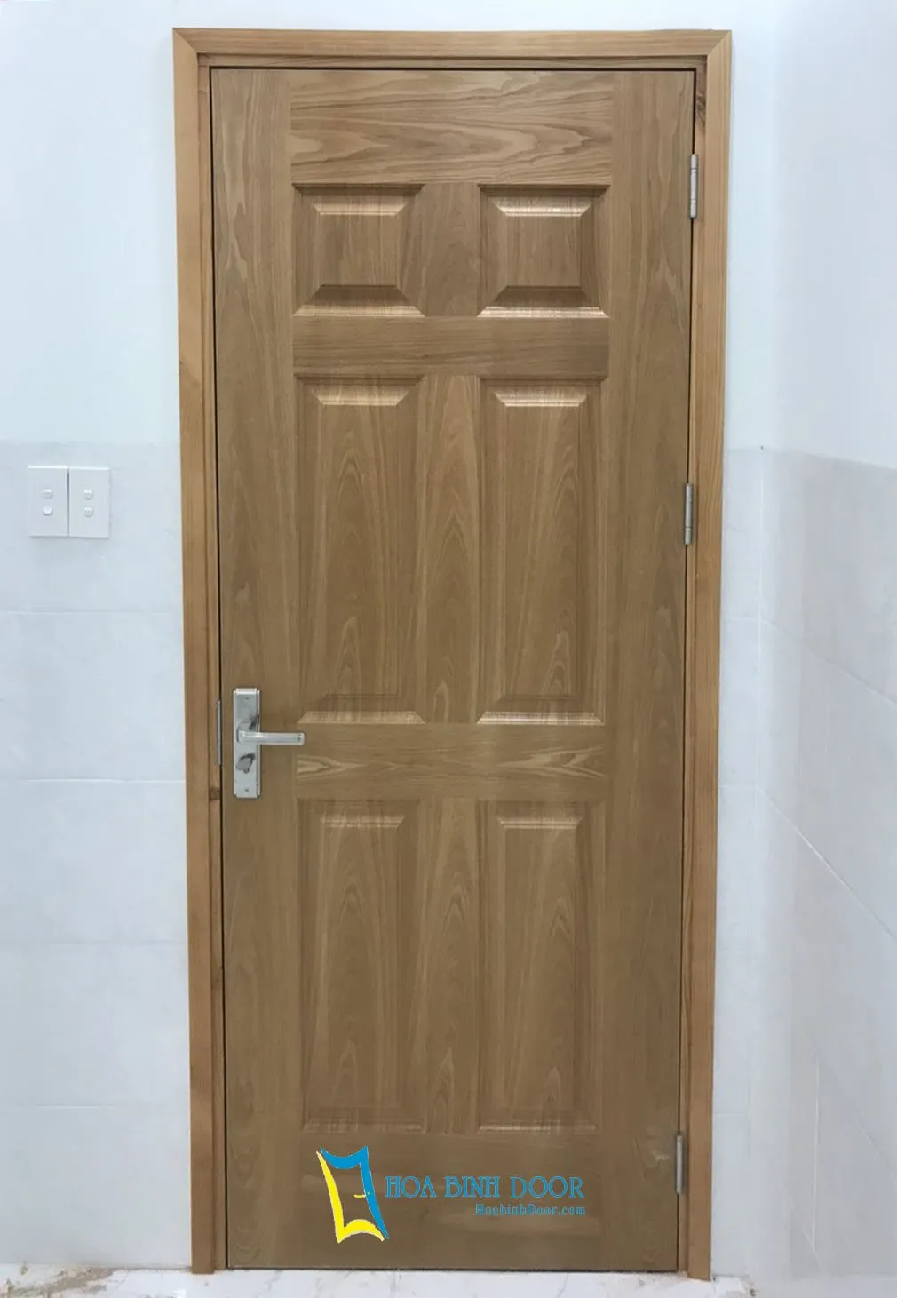 Cửa gỗ hdf veneer giá rẽ