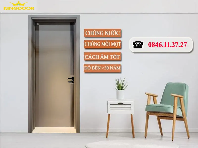 Mẫu cửa nhựa composite mới nhất