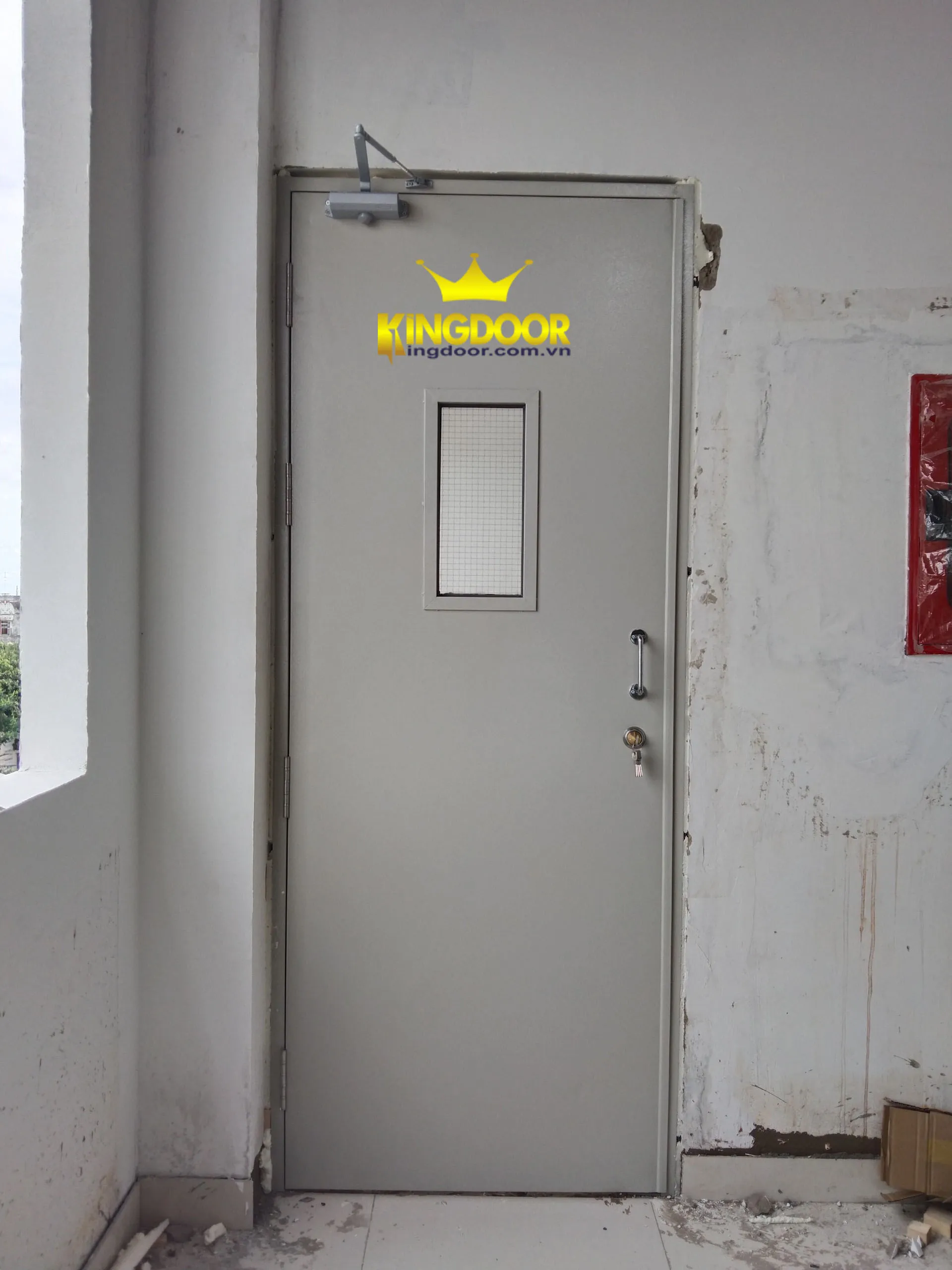 Cửa thép chống cháy chung cư
