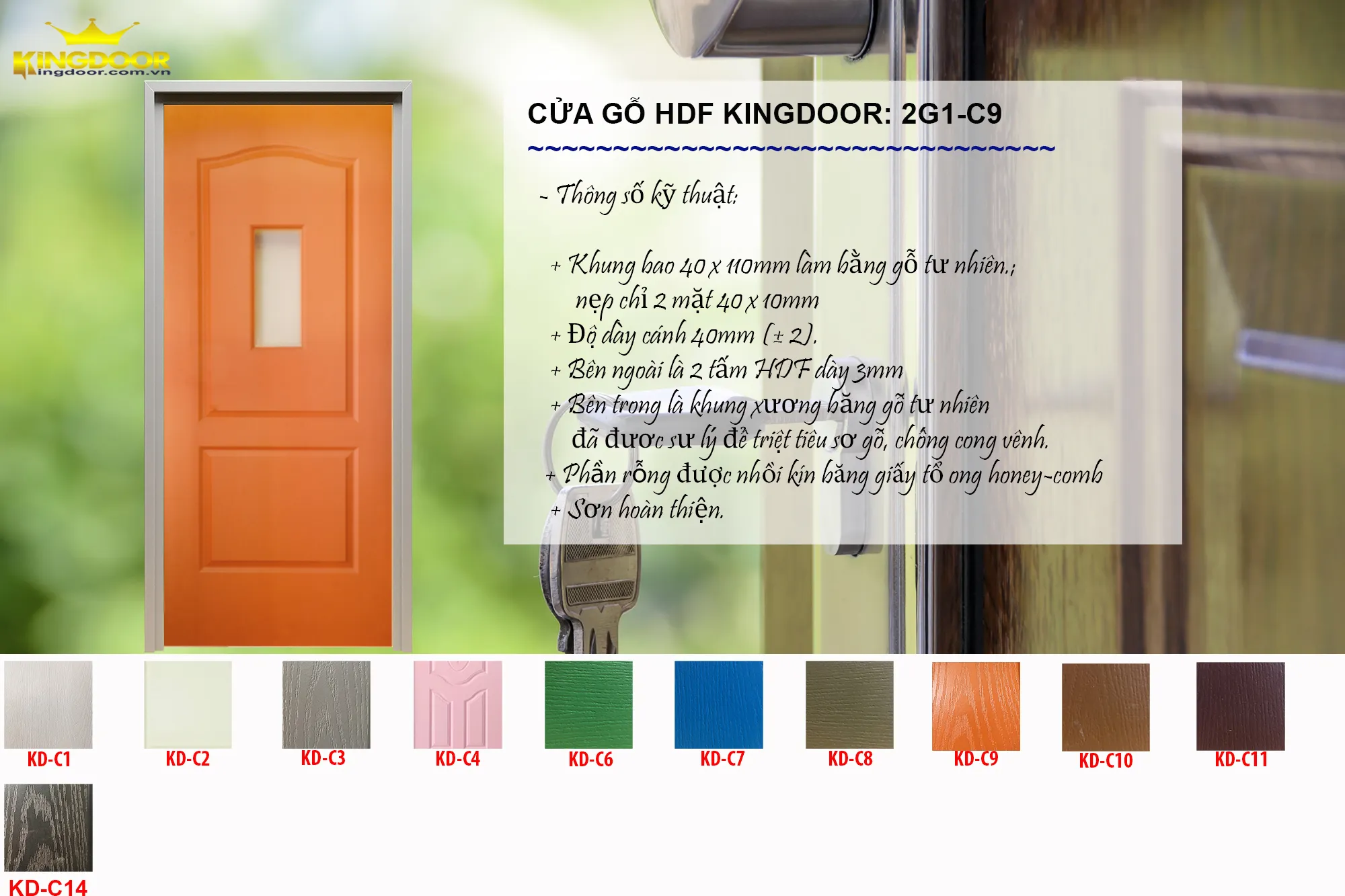 Cửa gỗ HDF phòng_ngủ tại_Tân_Phú