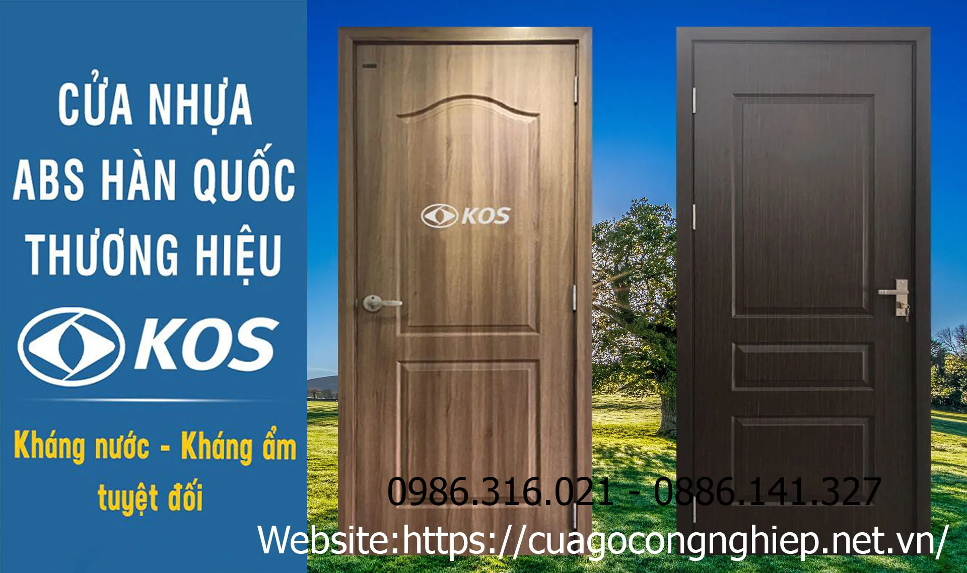 Cửa nhựa ABS Hàn_Quốc