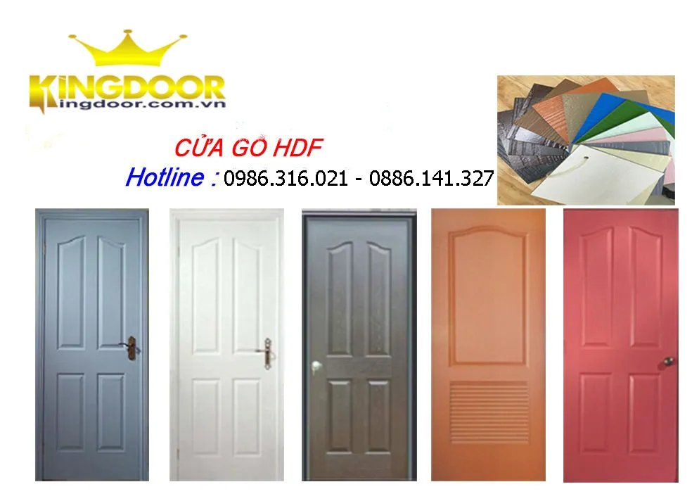 Cửa gỗ HDF phòng_ngủ tại_Tân_Phú