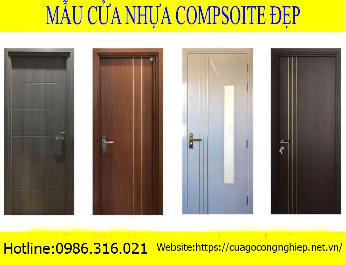 CỬA GỖ NHỰA COMPOSITE NĂM 2023