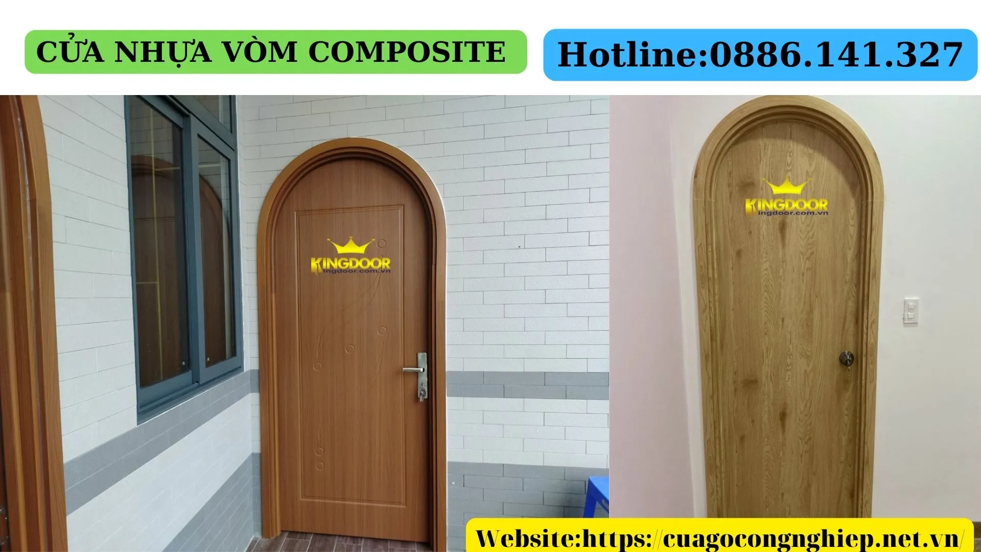 Cửa vòm nhựa composite Quận 6