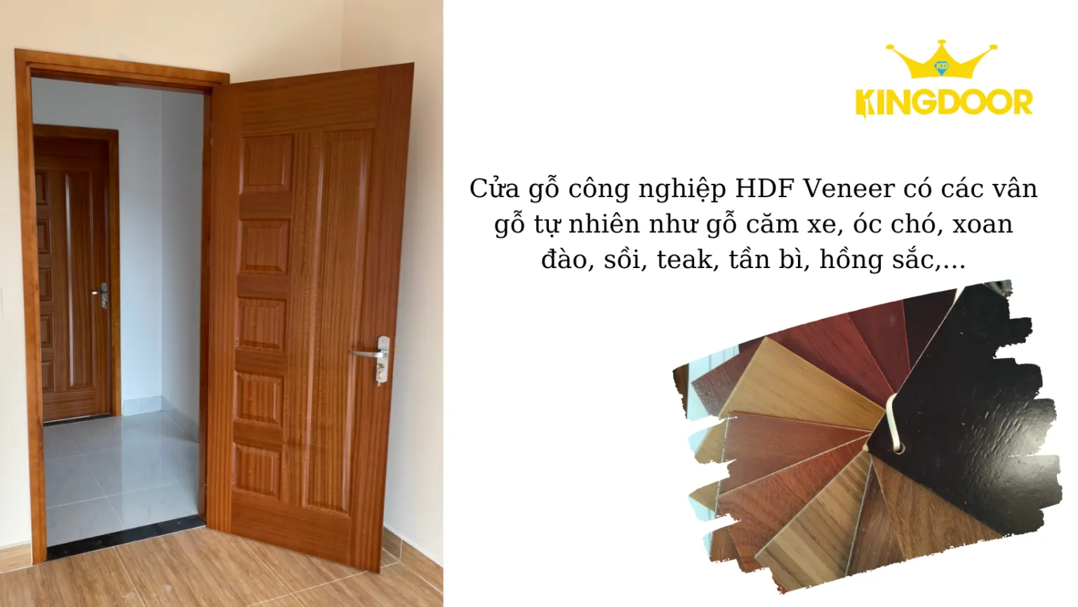 Cửa gỗ công nghiệp Bến Tre