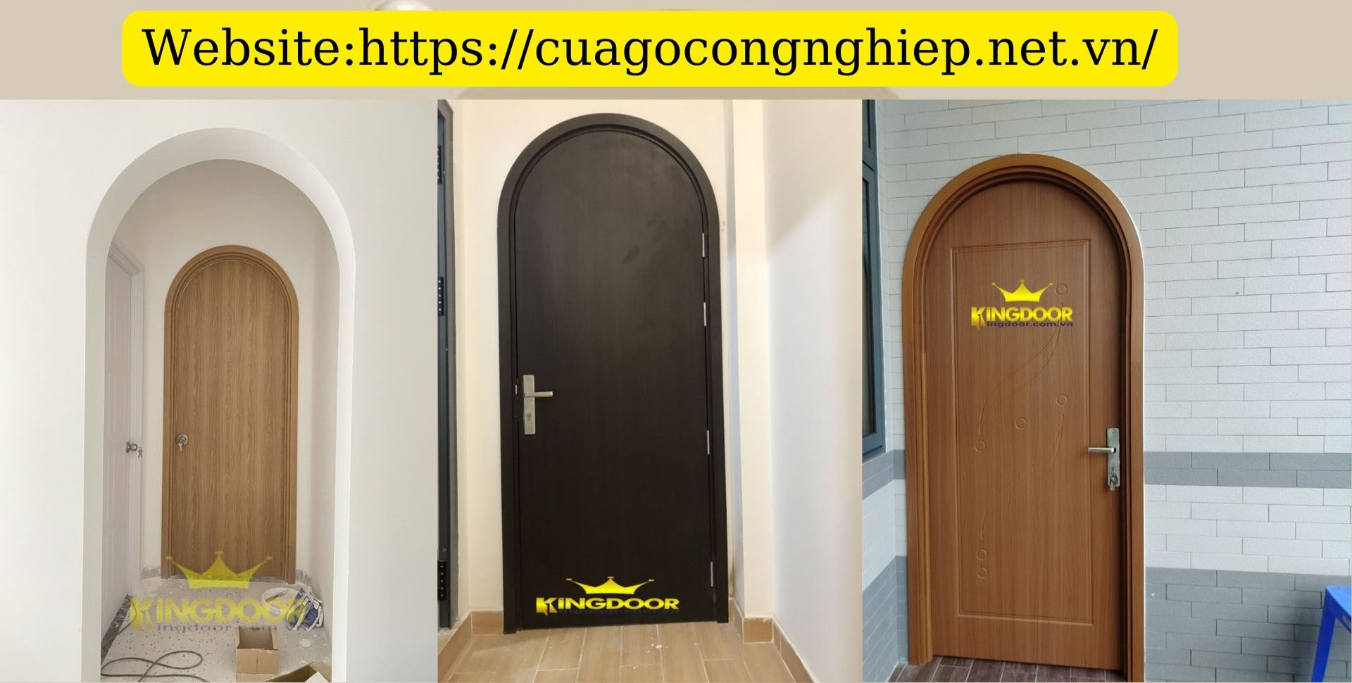 Cửa vòm nhựa composite