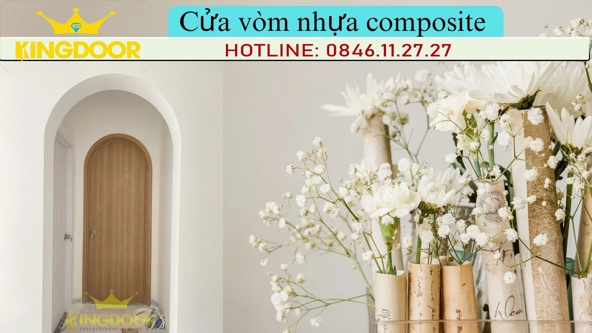 Cửa vòm nhựa composite tại quận 12
