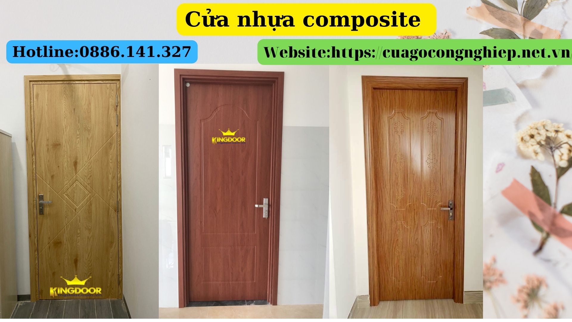 Cửa Phòng Ngủ Composite giá rẻ