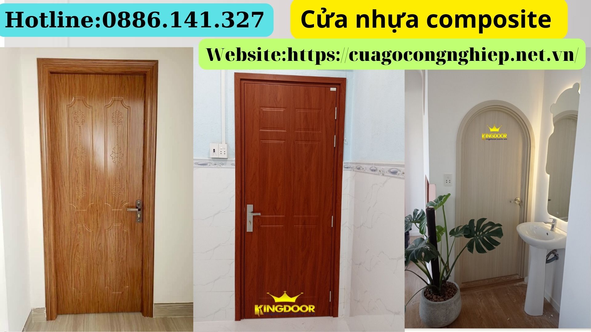 Cửa nhựa composite tại Bến Cát – Bình Dương