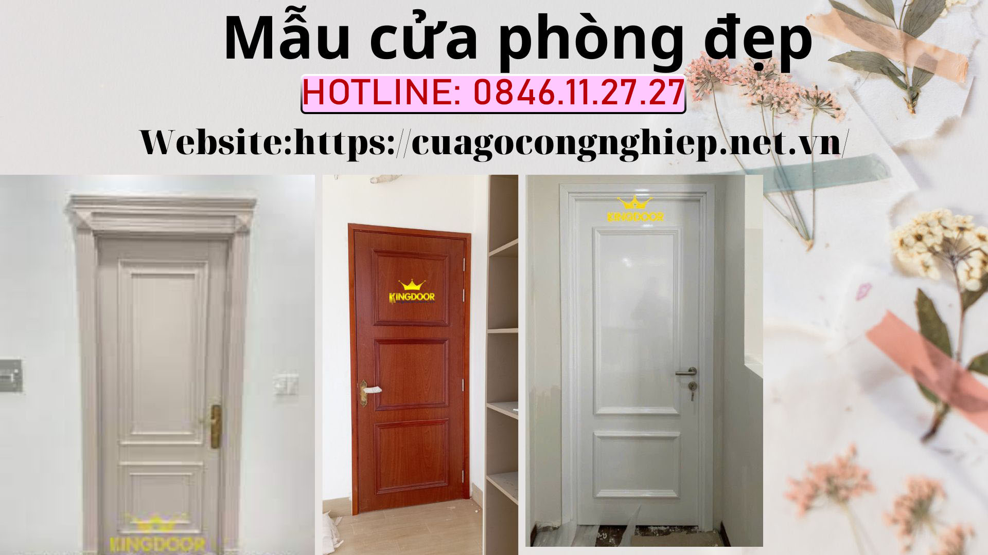 Mẫu cửa phòng ngủ tại Thủ Đức