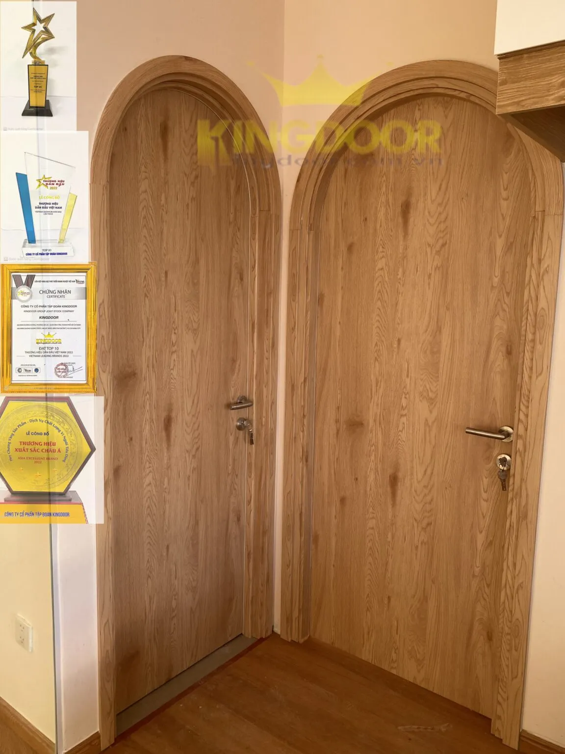 Cửa vòm nhựa composite Bình chánh