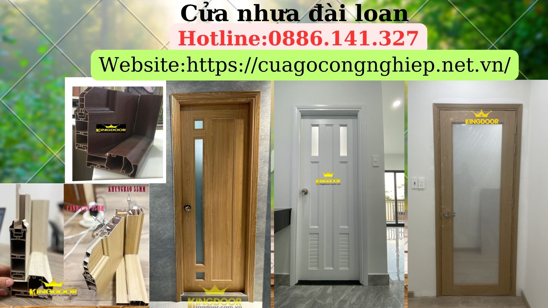 Cửa nhựa đài loan Đắk Lắk