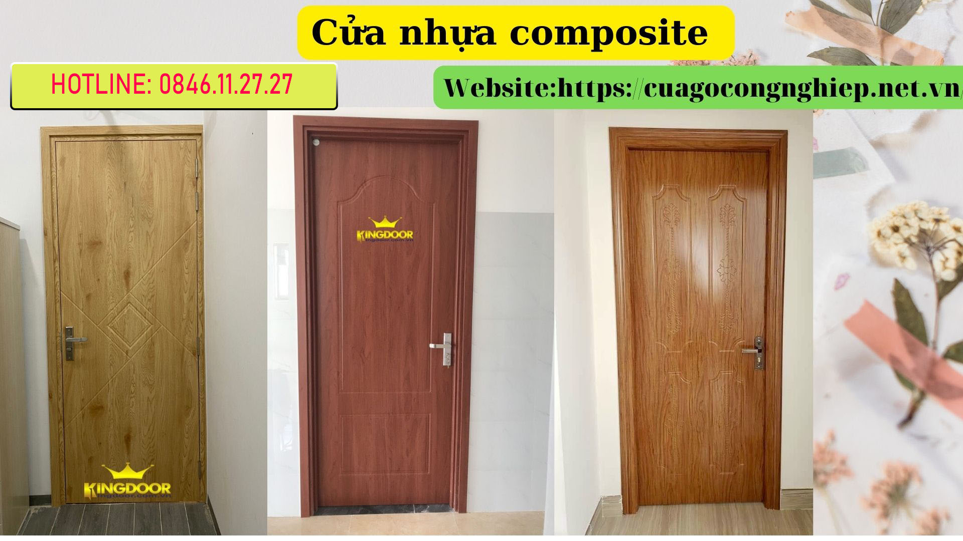 Cửa nhựa composite tại rạch giá